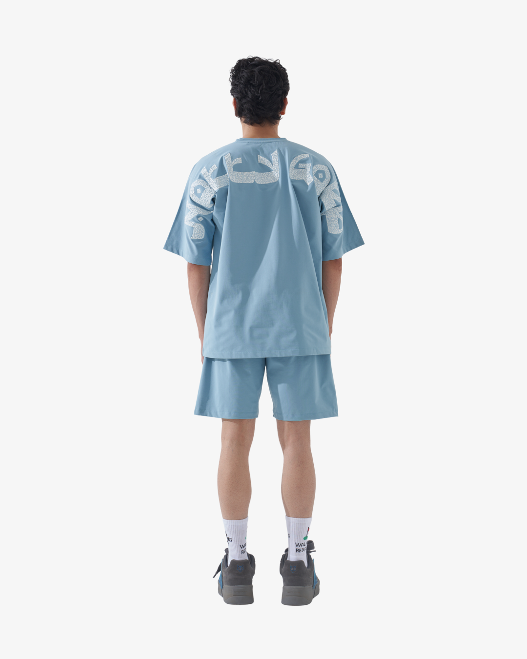 SIGNATURE SUMMER SHORTS(SKY BLUE)