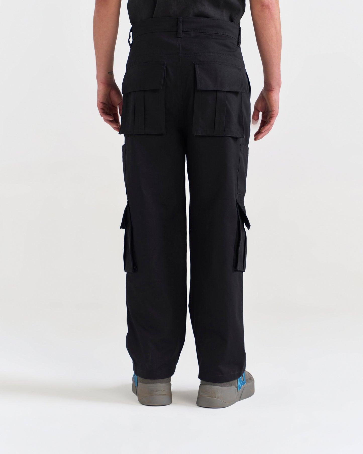 OCTA SLIDER PANTS - BLACK