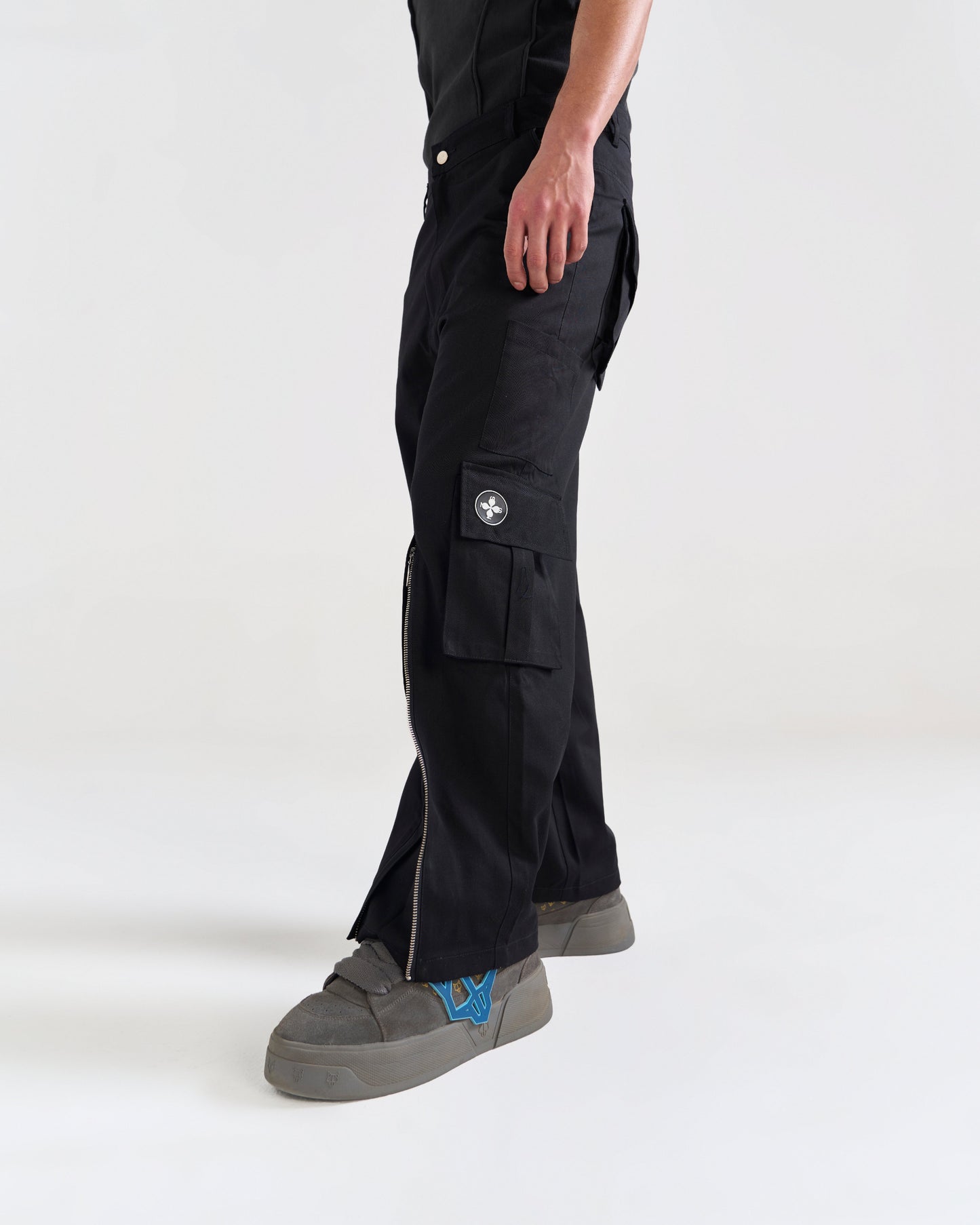 OCTA SLIDER PANTS - BLACK