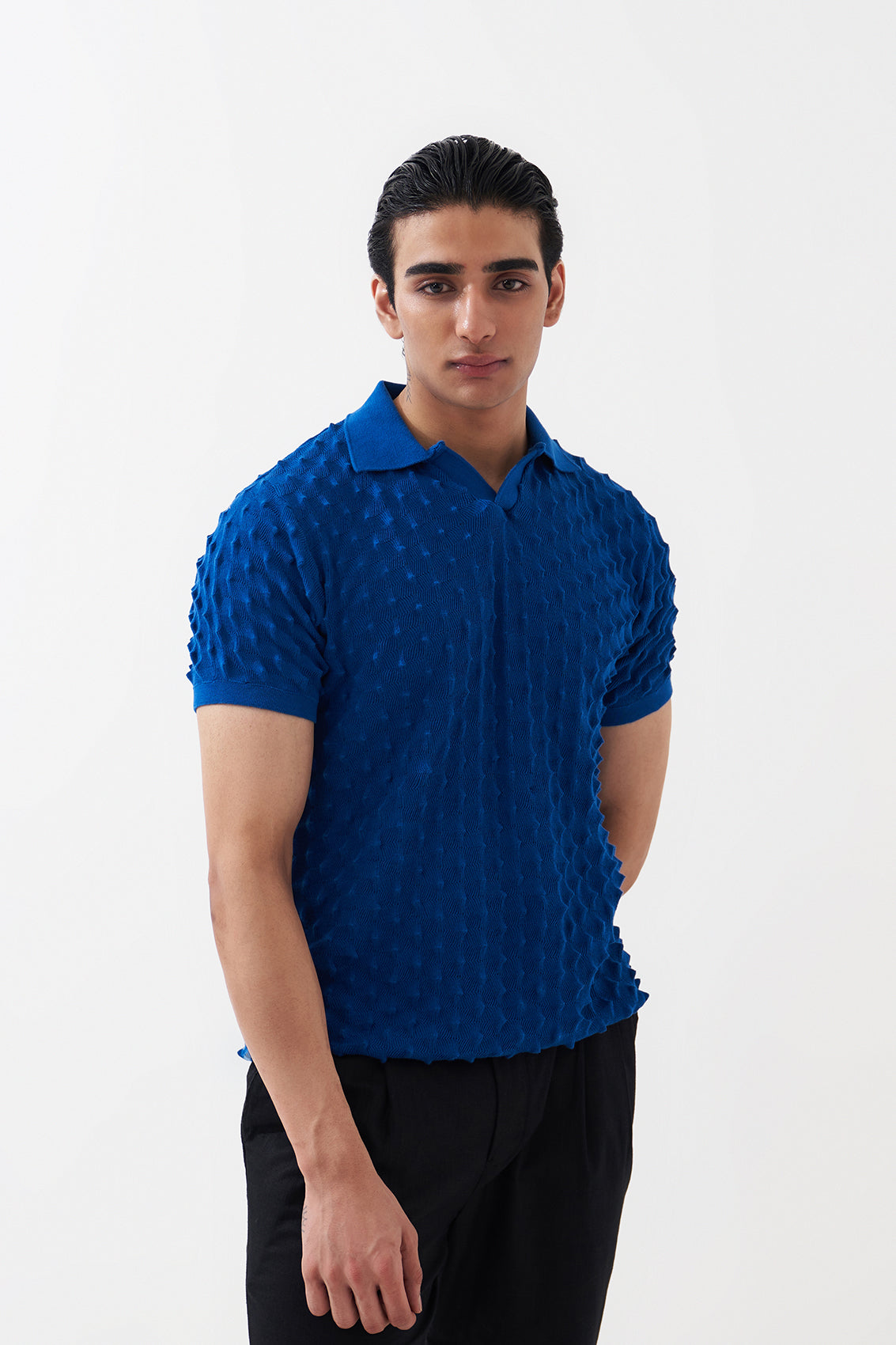 SPIKEY POLO (EGYPTIAN BLUE)