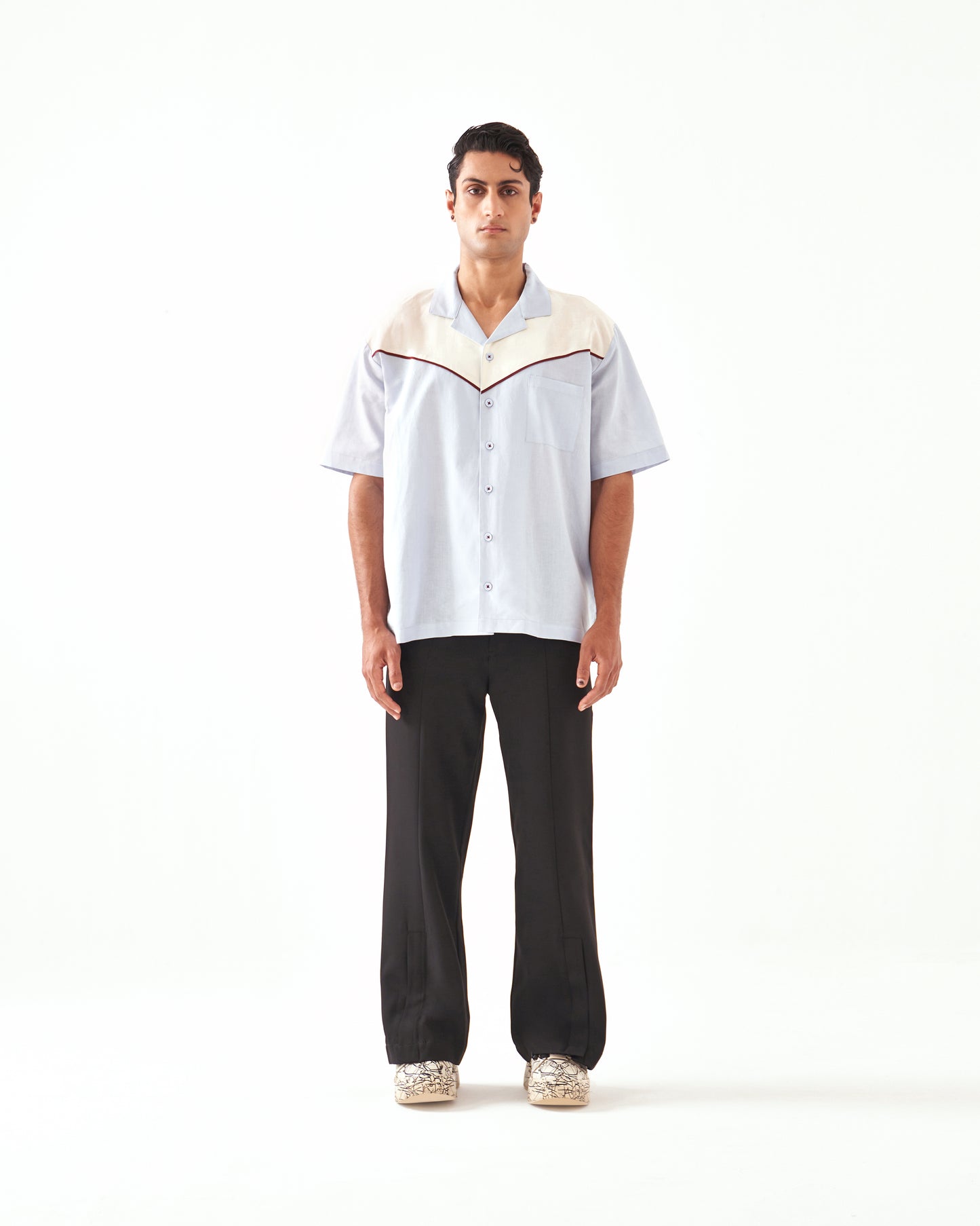 LOVEBIRDS LINEN SHIRT