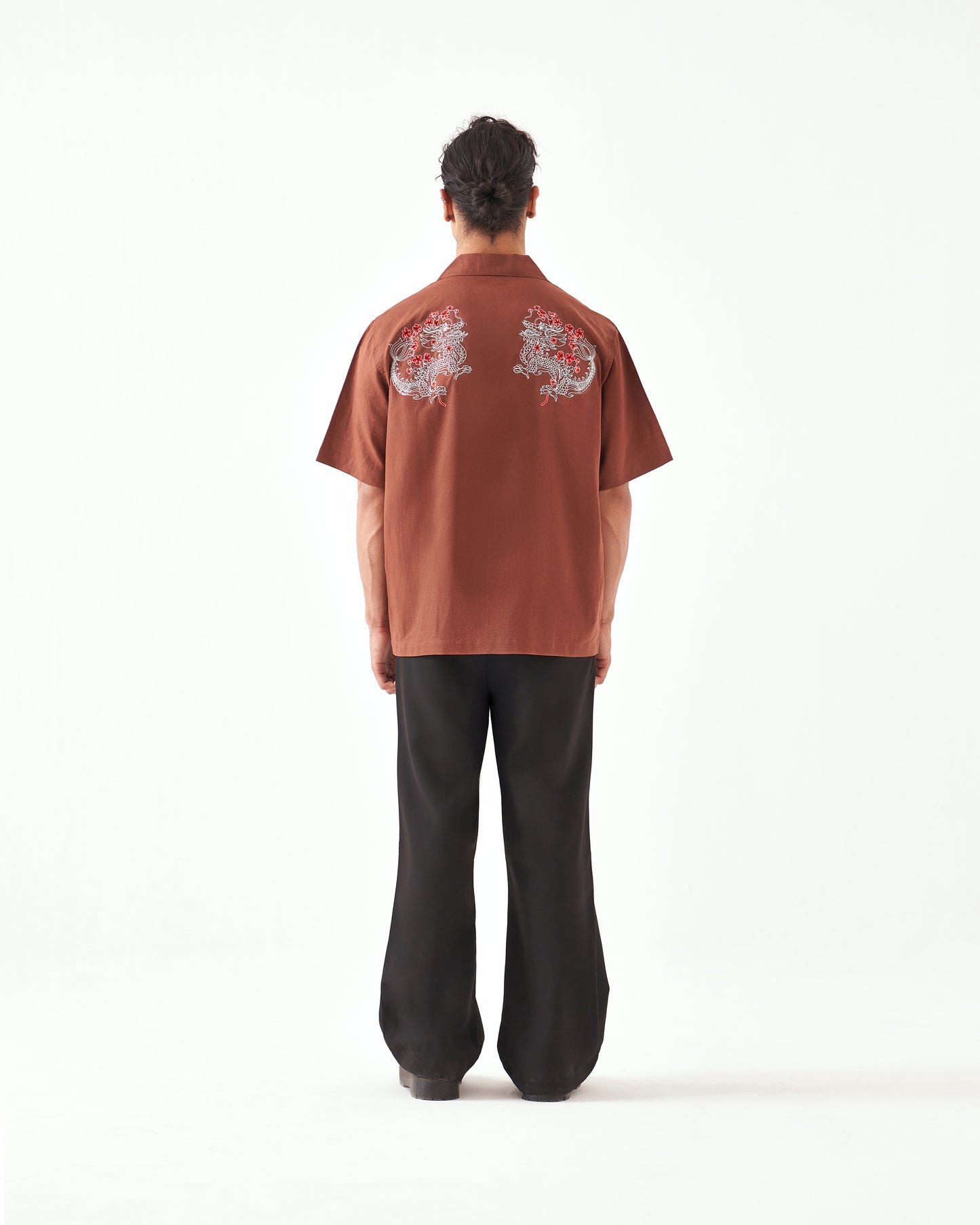 SHUANG LONG LINEN SHIRT