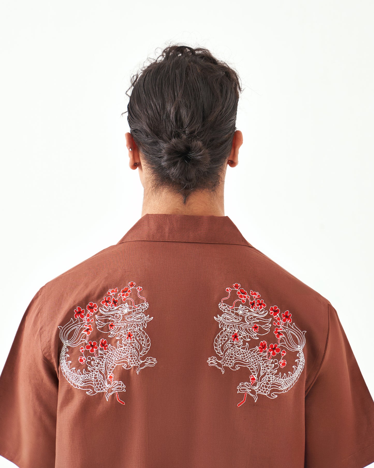 SHUANG LONG LINEN SHIRT