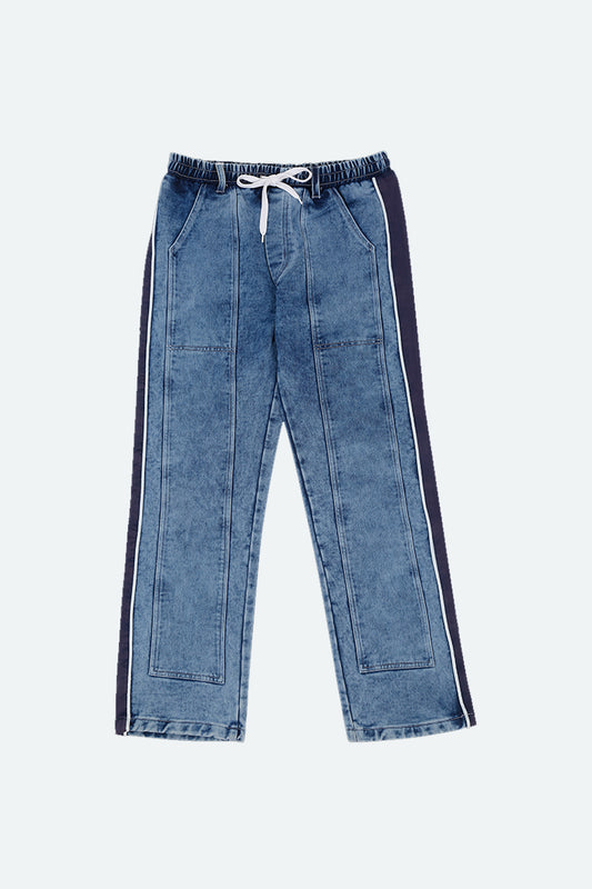 BB STRIPED DENIM (VINTAGE BLUE)
