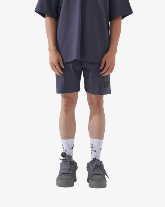 SIGNATURE SUMMER SHORTS(GREY)