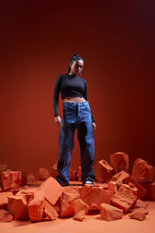 ACID WASHED CARPENTER PANT