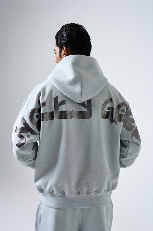 SIGNATURE HOODIE (ICE GREY)