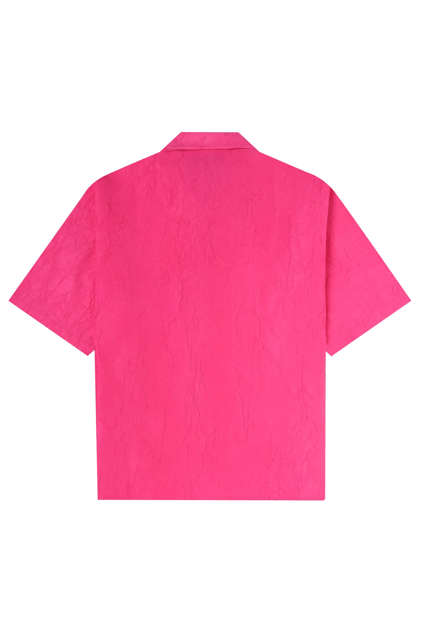 CRINKLED NATTY PINK SHIRT