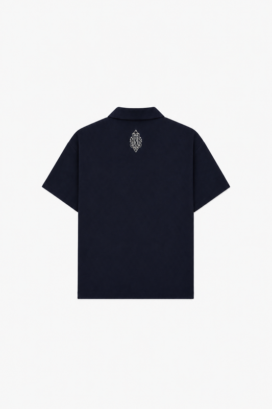 BILLIONAIRE SHIRT(NAVY)