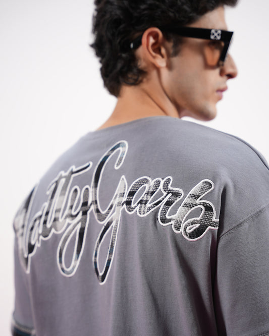 LEGACY T-SHIRT (GREY & WHITE)