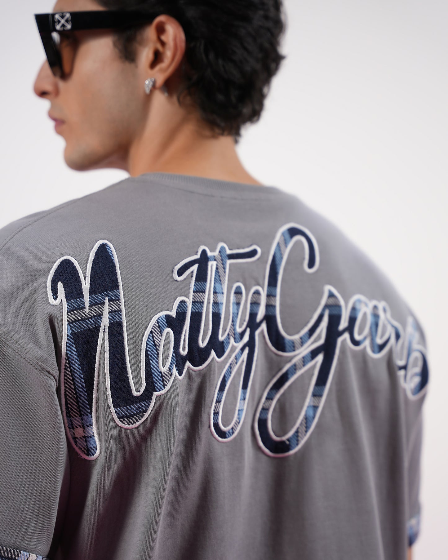 LEGACY T-SHIRT (GREY & BLUE)