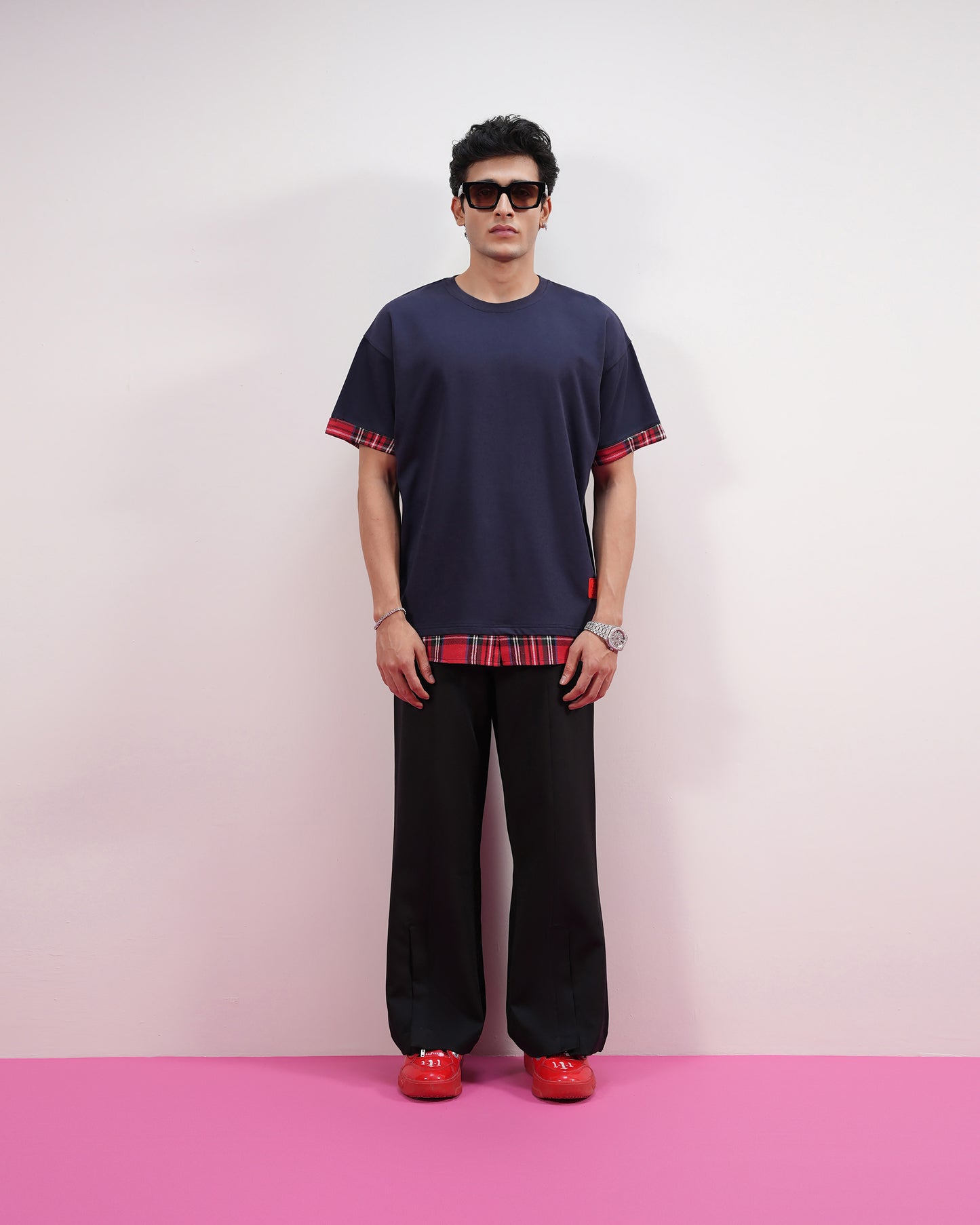 LEGACY T-SHIRT (BLUE & RED)