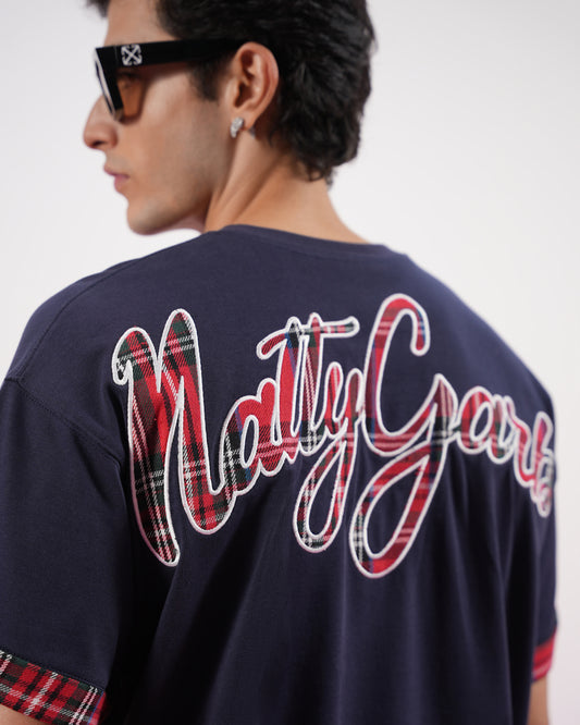 LEGACY T-SHIRT (BLUE & RED)