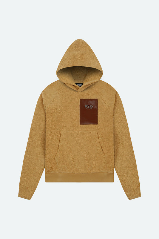 SHERPA HOODIE (BEIGE)