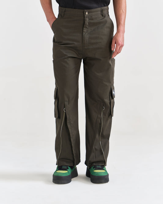 OCTA SLIDER PANTS - OLIVE
