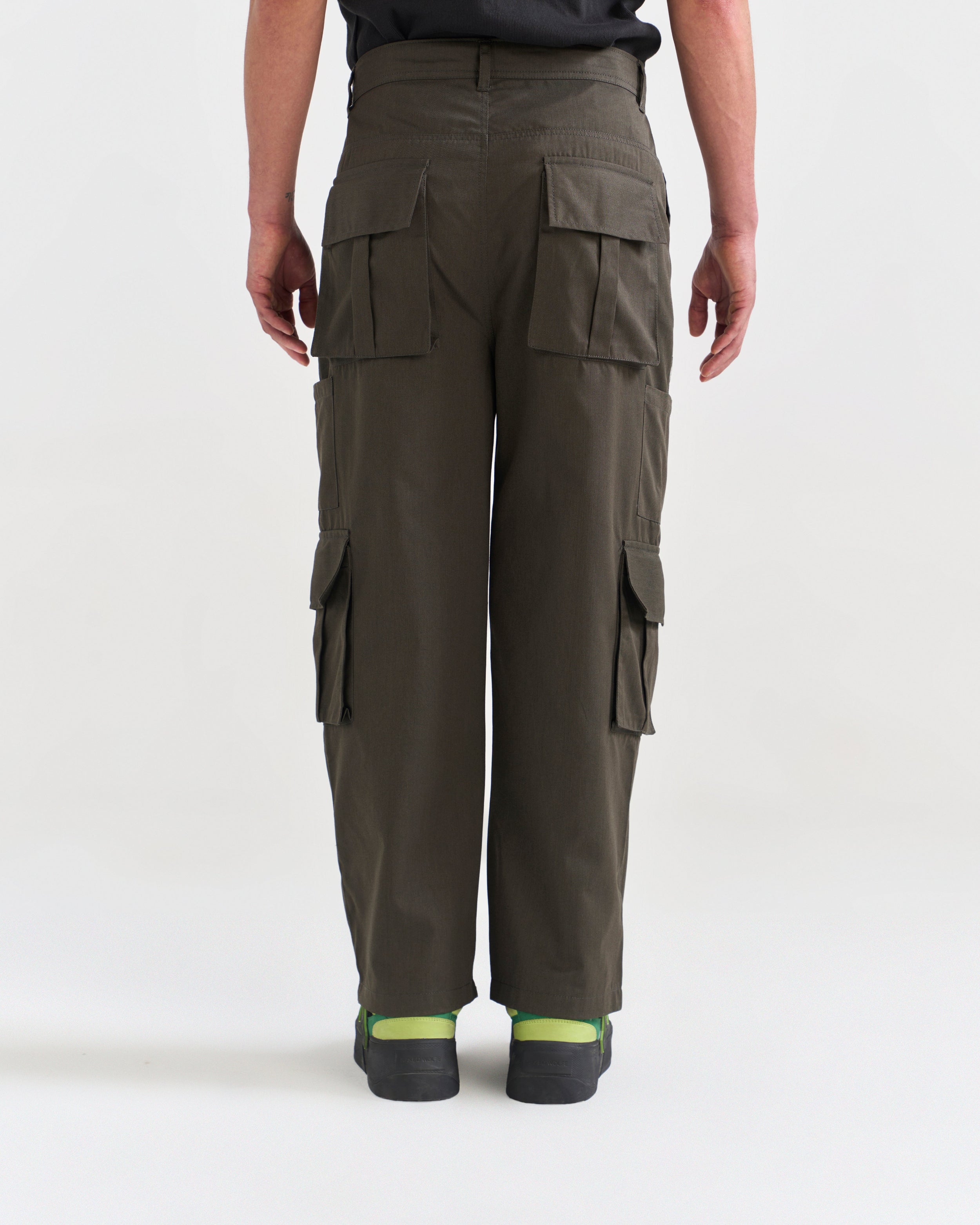 OCTA SLIDER PANTS - OLIVE – NATTY GARB