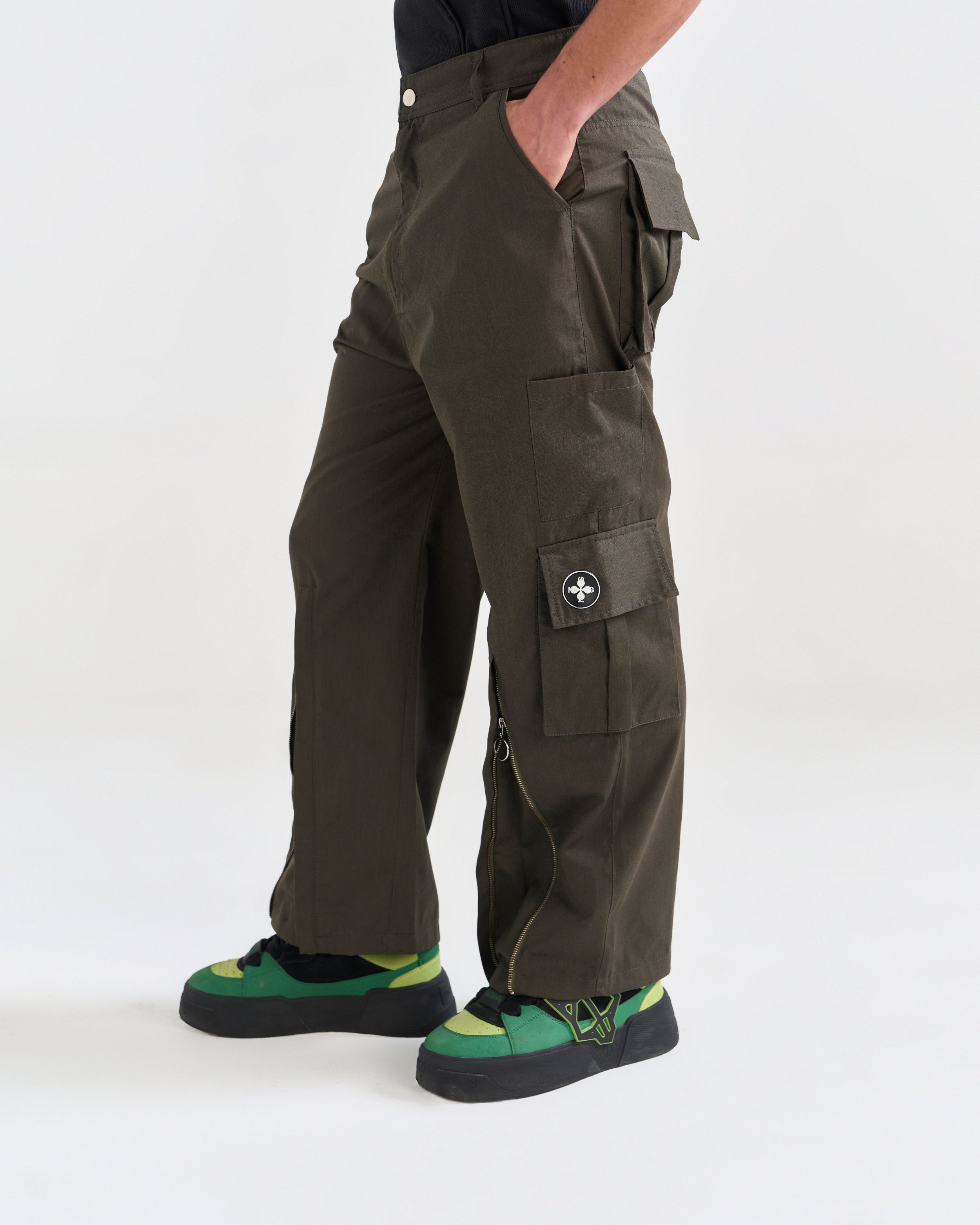 パンツ Psicom Disposal Pants olive M OCTA SLIDER PANTS - OLIVE – NATTY GARB
