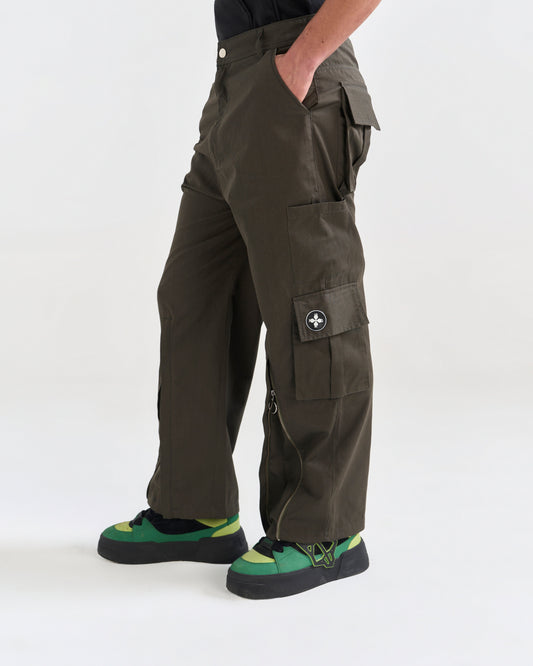 OCTA SLIDER PANTS - OLIVE