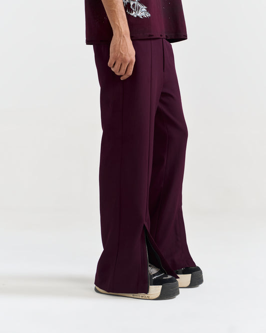 GIGI TROUSER (BURGUNDY)