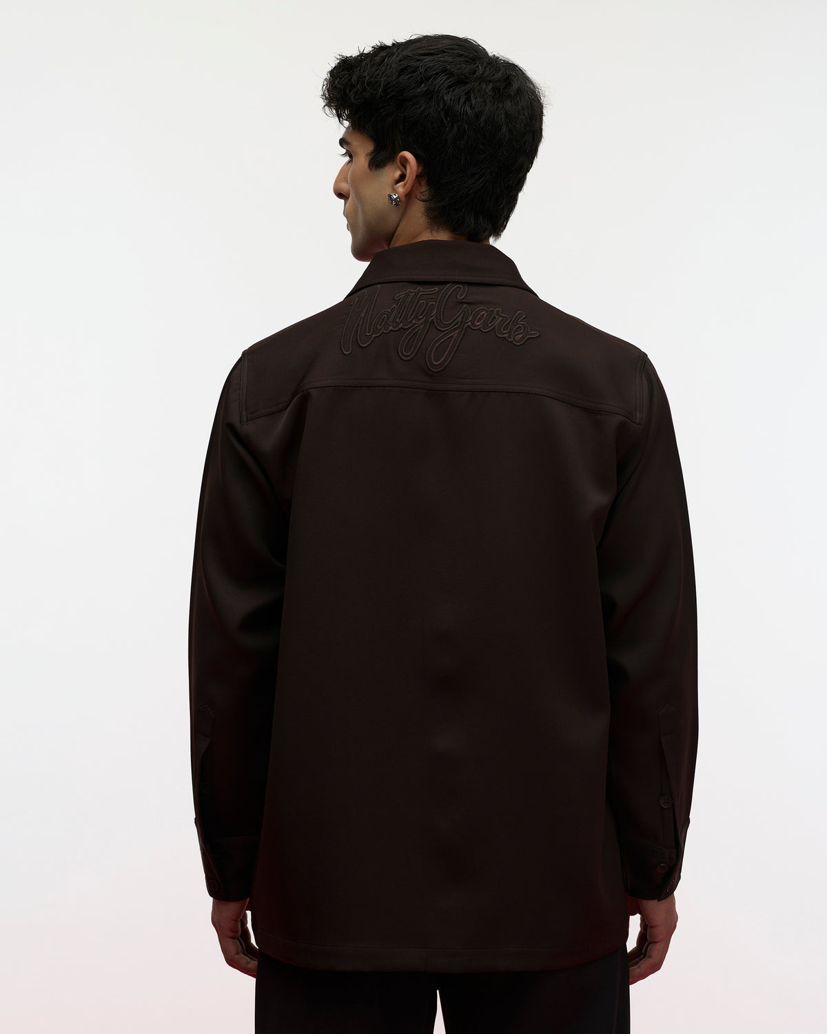 NATTY EMBLEM SHIRT (BROWN)