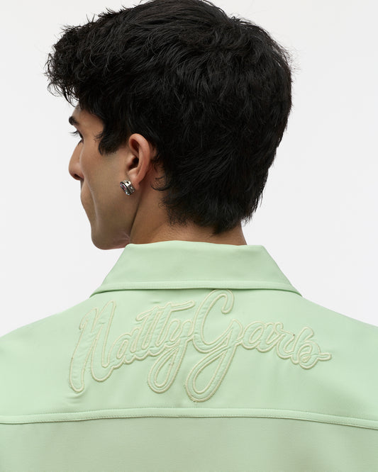NATTY EMBLEM SHIRT (GREEN)