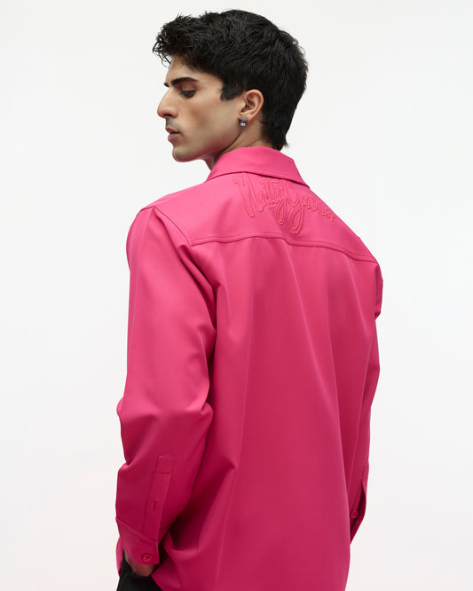 NATTY EMBLEM SHIRT (PINK)
