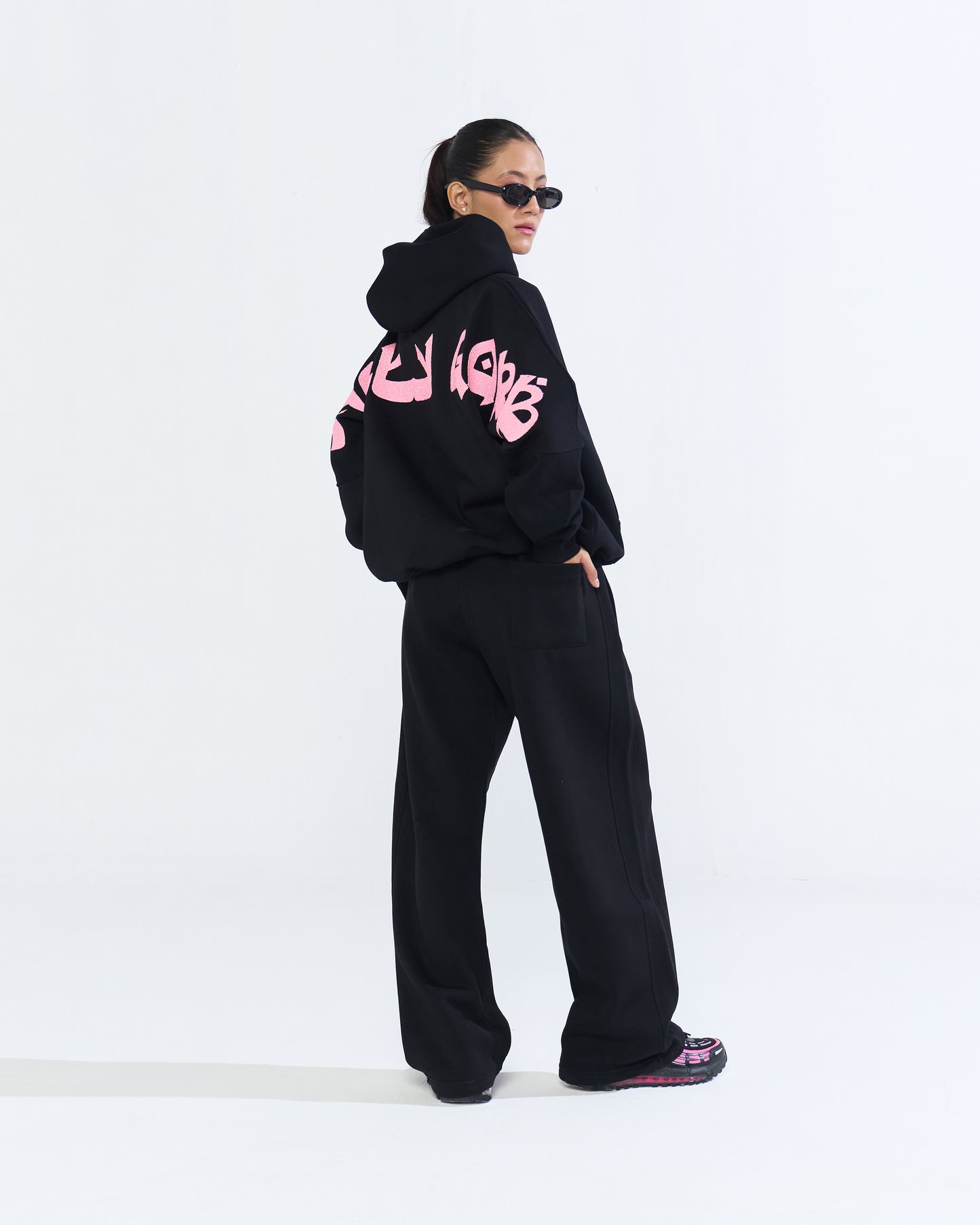 SIGNATURE CO-ORD(BLACK & PINK)