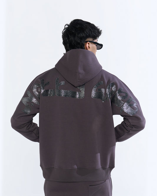 SIGNATURE HOODIE (GREY & SILVER)