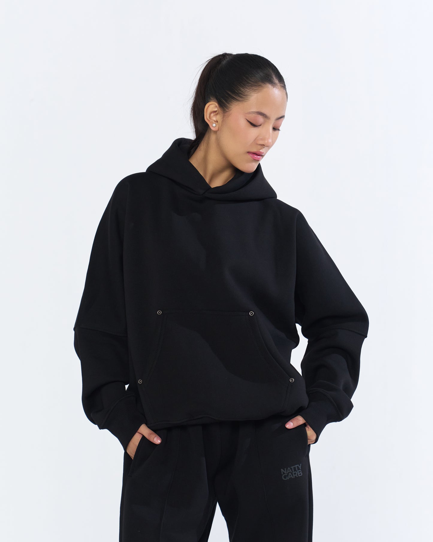 SIGNATURE CO-ORD(BLACK & SILVER)