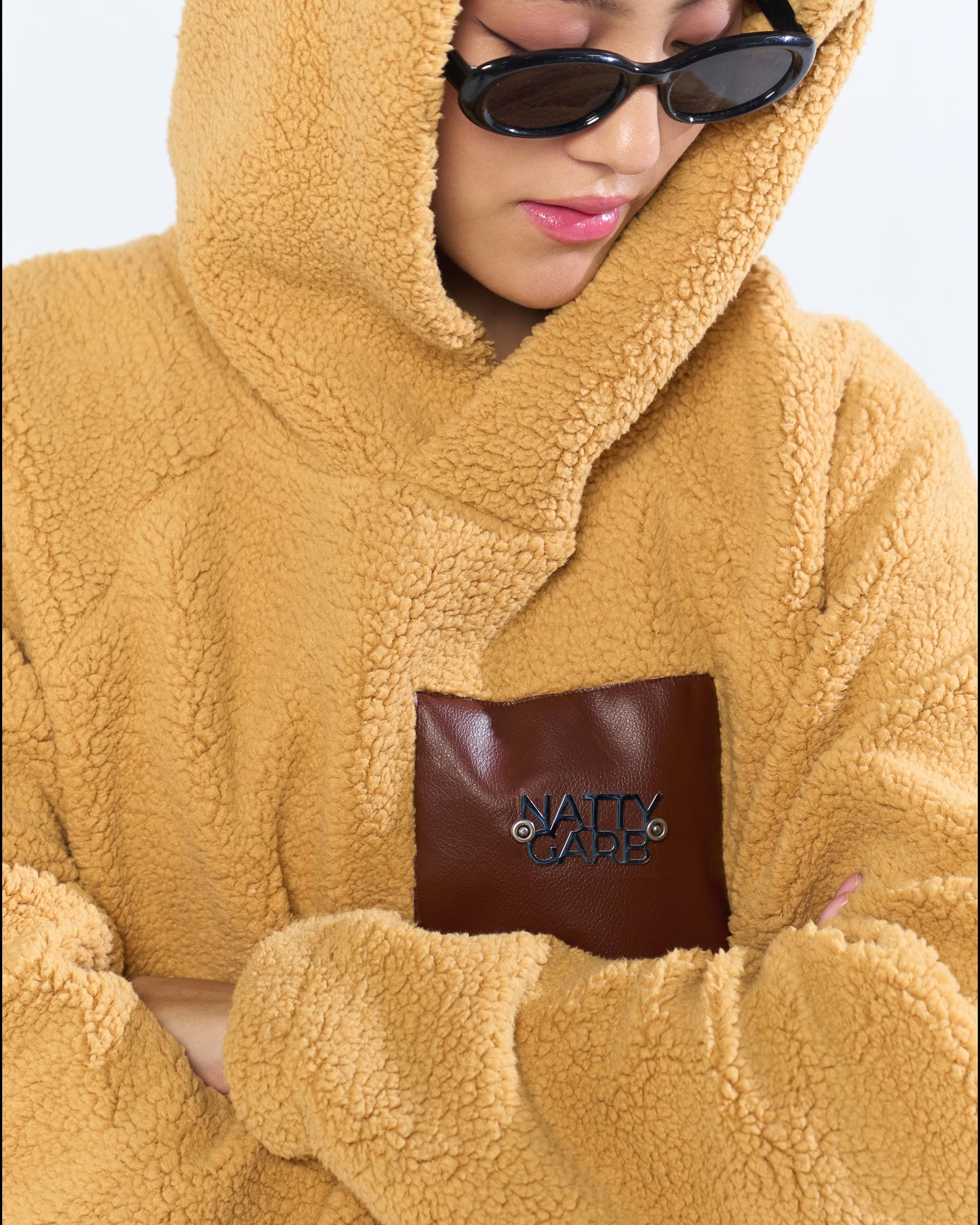 SHERPA HOODIE (BEIGE)