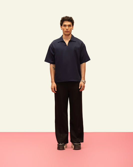 BILLIONAIRE SHIRT(NAVY)