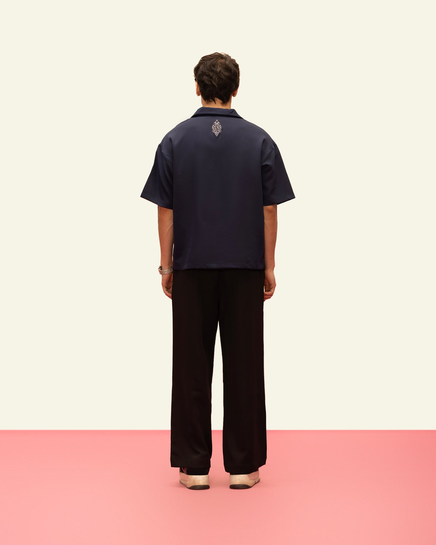 BILLIONAIRE SHIRT(NAVY)