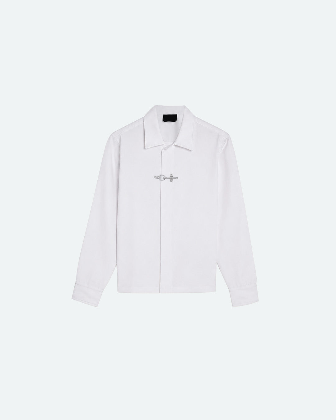 CLASP LOCK SHIRT FULL SLEEVES (WHITE)