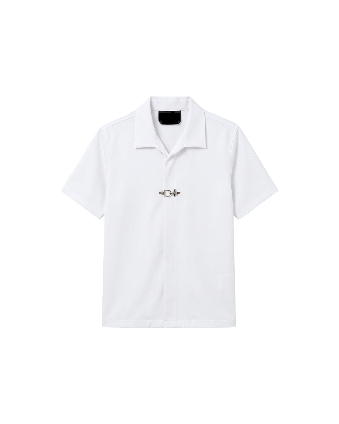 CLASP LOCK SHIRT HALF SLEEVES (WHITE)
