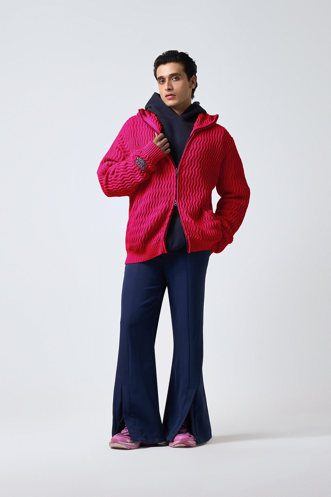 ESCAPIST CARDIGAN (PINK)