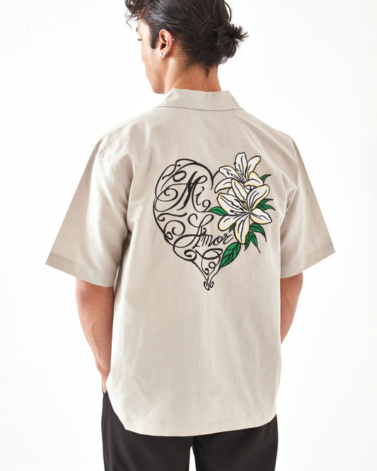BOTANIC LOVE LINEN SHIRT