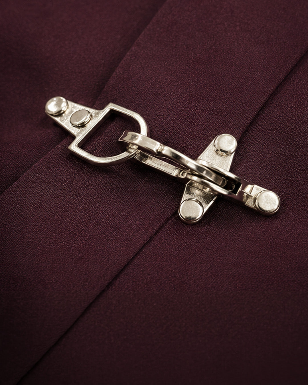 CLASP LOCK SHIRT(WINE)