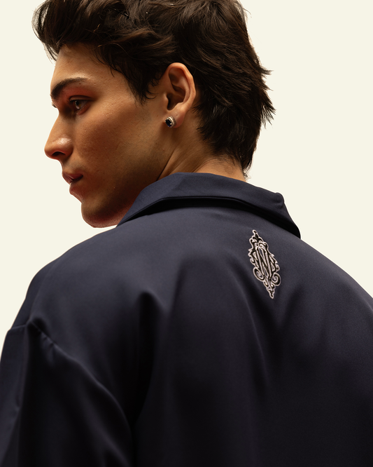 BILLIONAIRE SHIRT(NAVY)