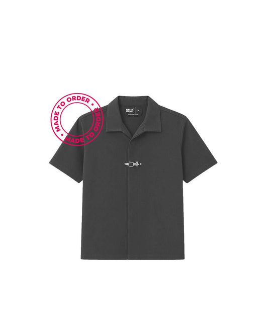 CLASP LOCK SHIRT (GREY)